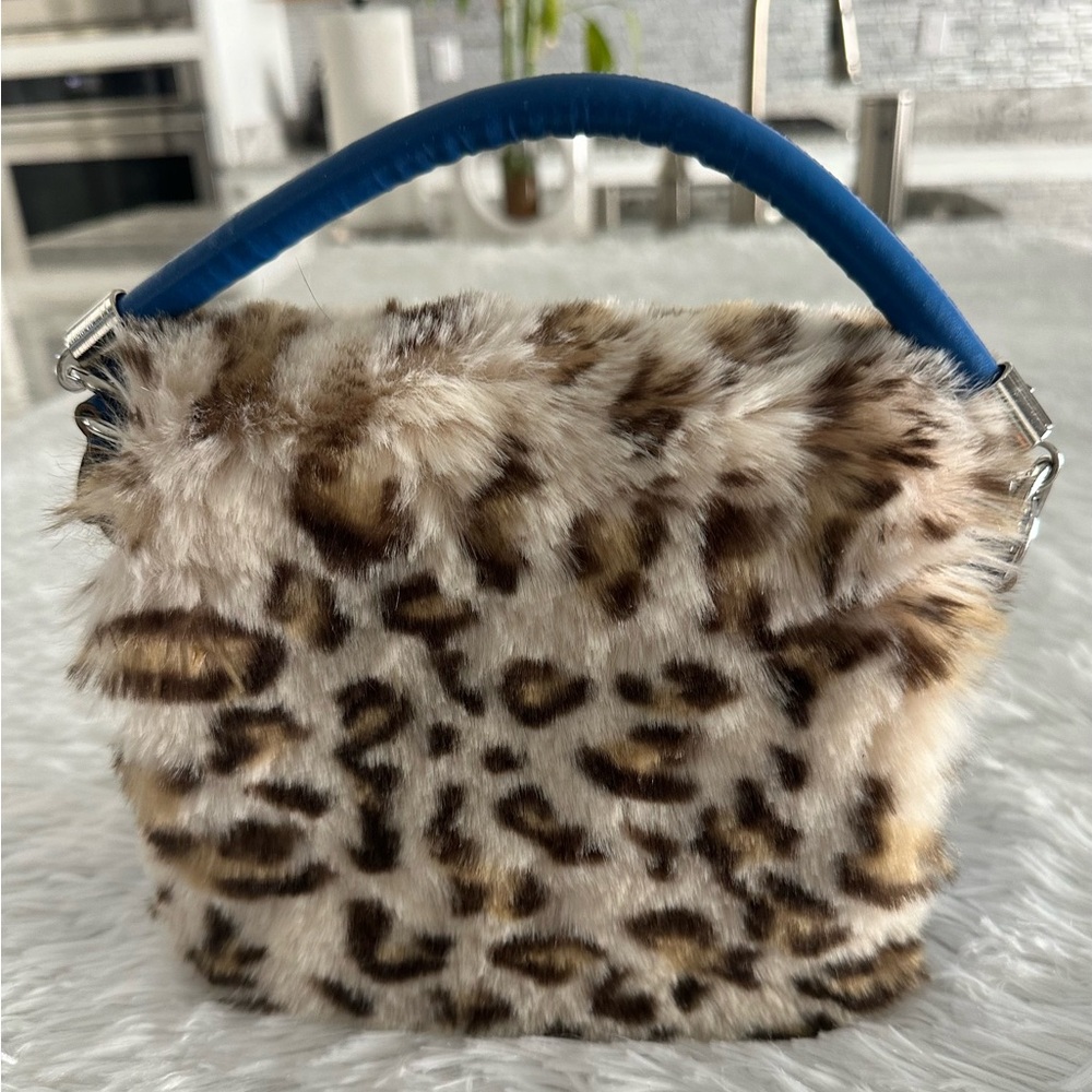 OBag Fullspot Faux leopard  Fur‎ Bag